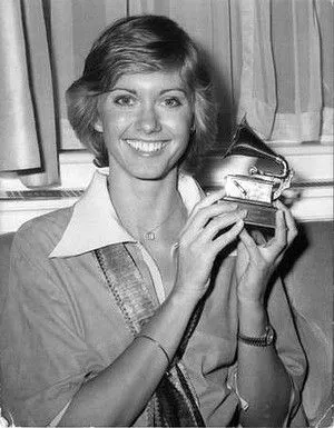 Olivia Newton John Dame Olivia Newton John Grammy for Record of the Year 1975