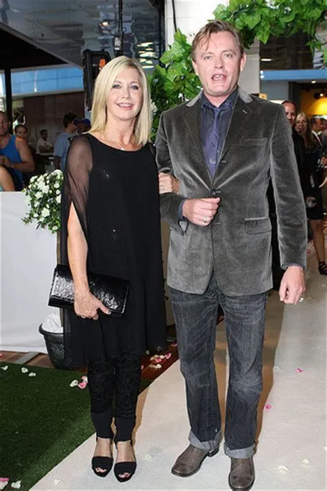 Olivia Newton John Dame Olivia Newton John with her brother Dr Hugh Newton John