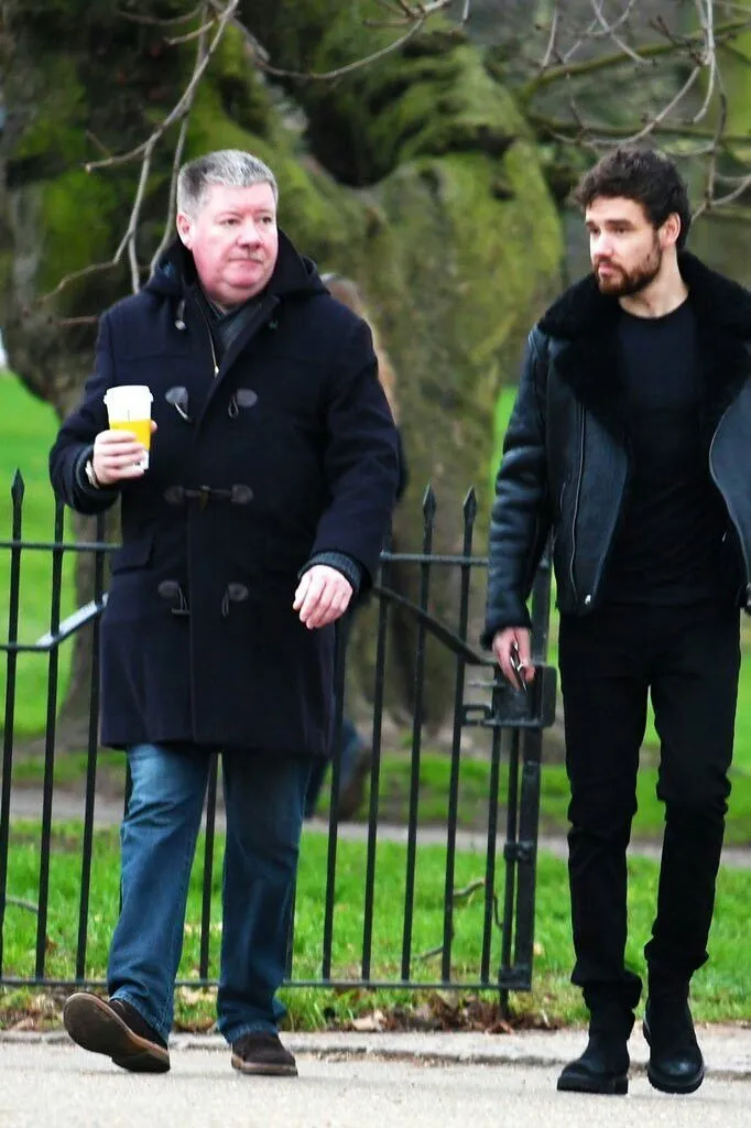 Liam Payne Liam James Payne with his father Geoff Payne
