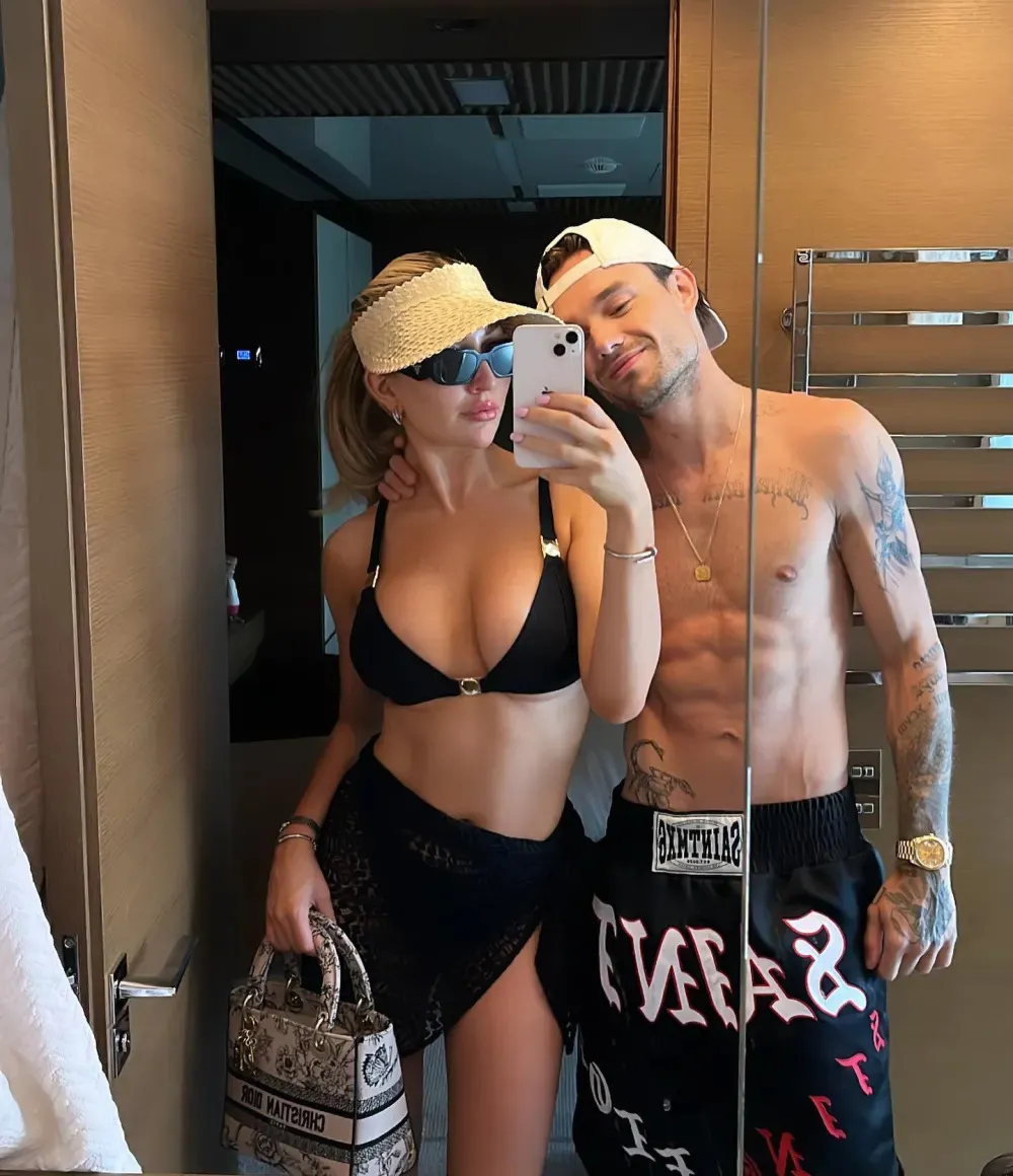 Liam Payne Liam James Payne with his girlfriend Kate Cassidy