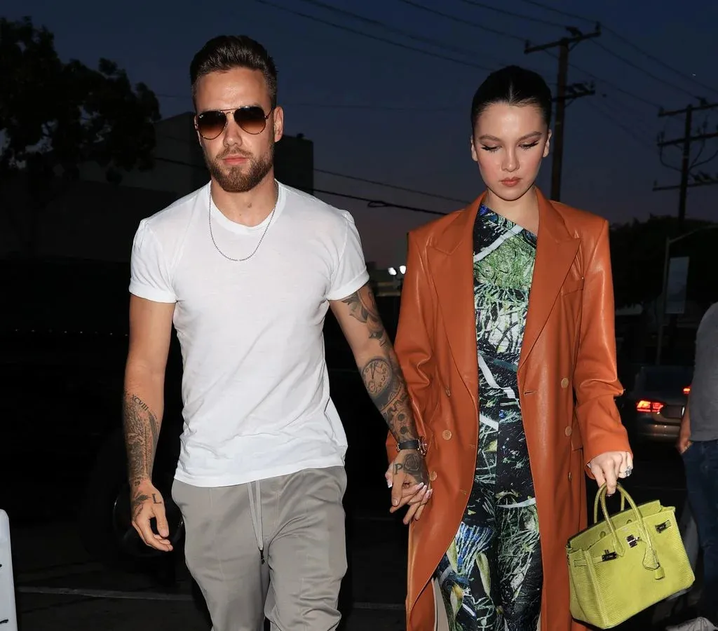 Liam Payne Liam James Payne with his girlfriend Maya Henry