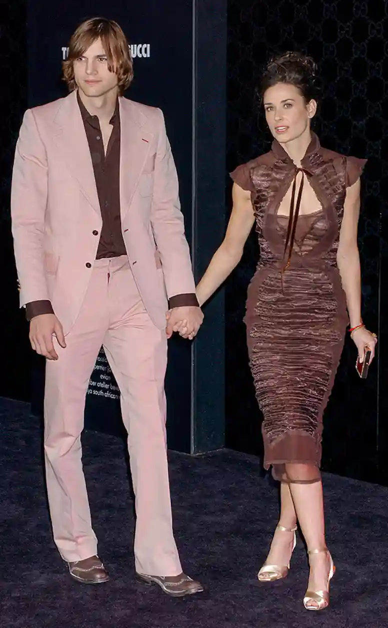 Ashton Kutcher Ashton Kutcher wife deemi moore