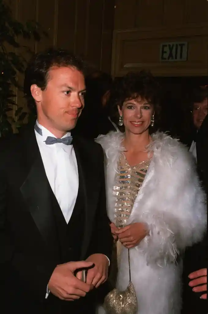 Michael Keaton Michael Keaton Wife Caroline McWilliams 1
