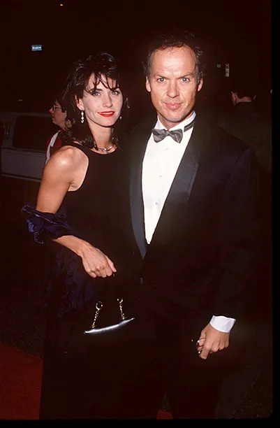 Michael Keaton Michael Keaton girlfriend Courteney Cox