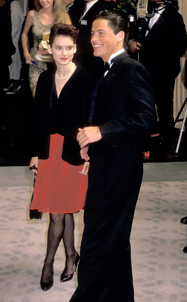 Winona Ryder Winona Ryder rumoured boyfriend Rob Lowe
