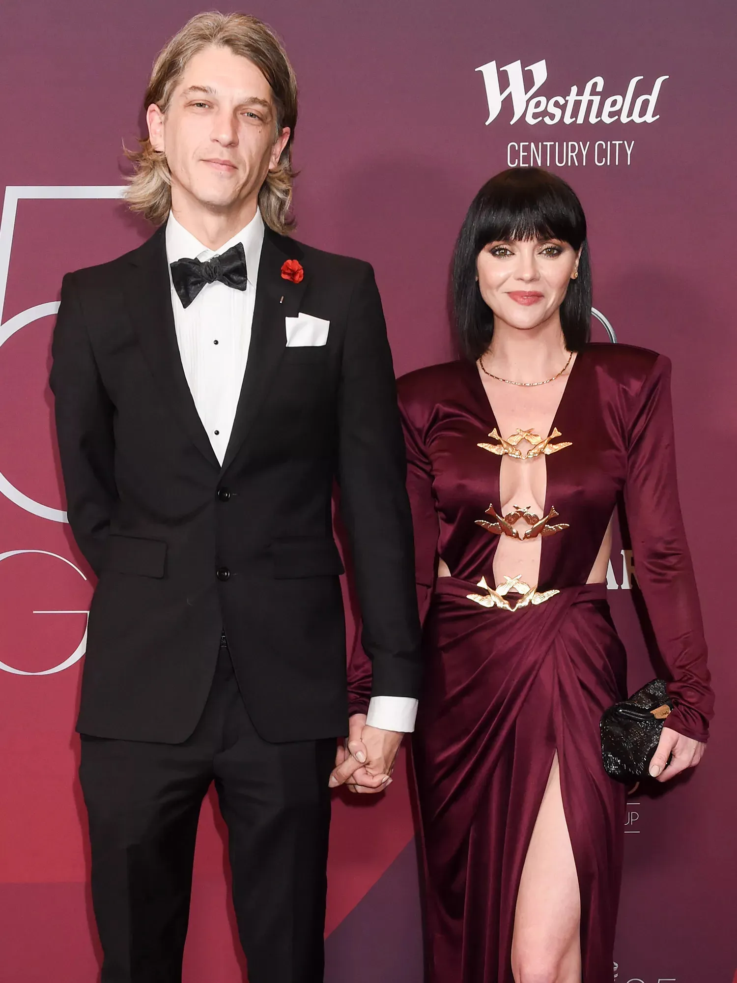 Christina Ricci Christina Ricci and her husband Mark Hampton