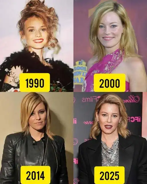 Elizabeth Banks Elizabeth Banks then and now
