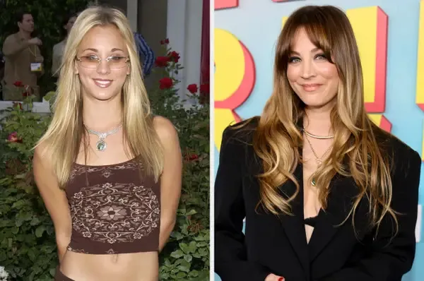 Kaley Cuoco Kaley Cuoco Then and now 4