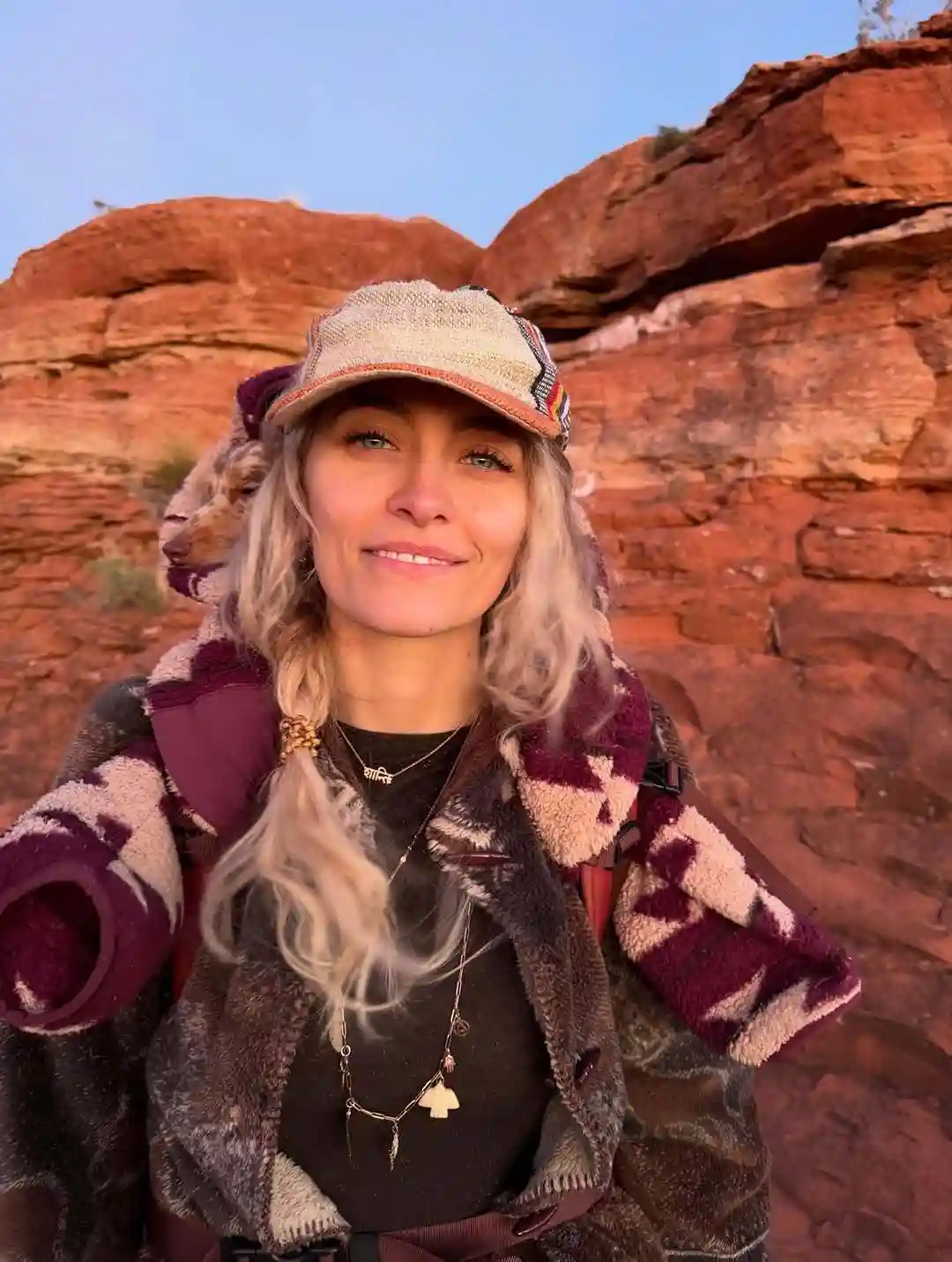 Paris Jackson Paris Jackson mountain climbing and hiking
