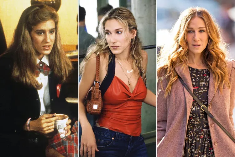 Sarah Jessica Parker Sarah Jessica Parker Then vs now