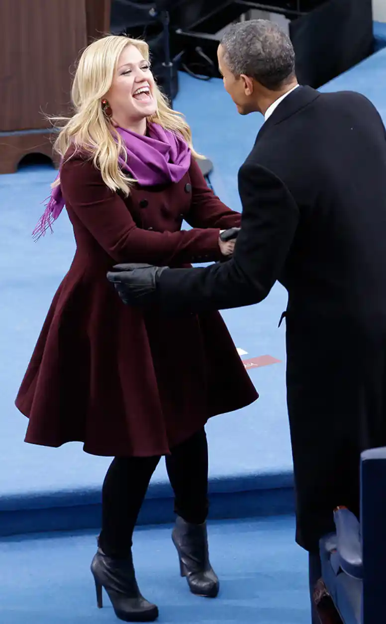 Kelly Clarkson Kelly Clarkson meeting Barack Obama