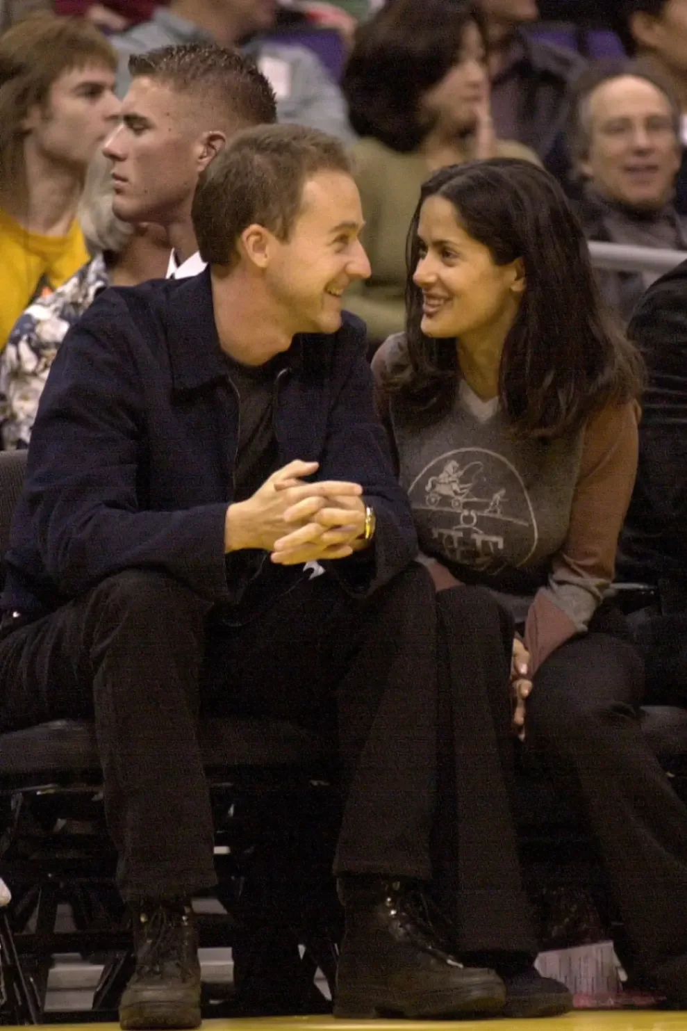 Edward Norton Edward Norton ex girlfriend salma hayek