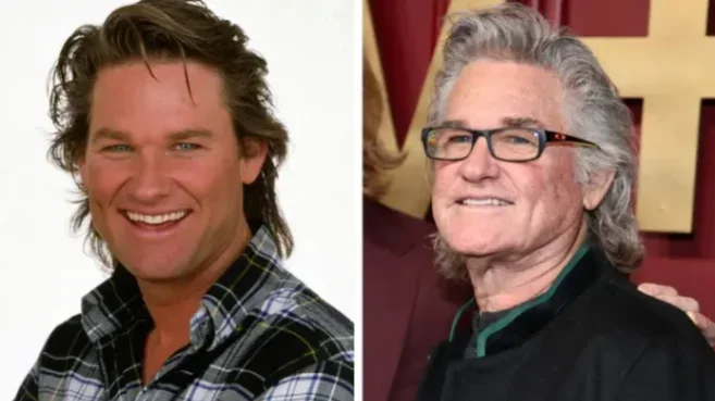 Kurt Russell Kurt Russell thena nd now