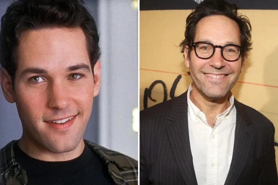 Paul Rudd Paul Rudd then and now