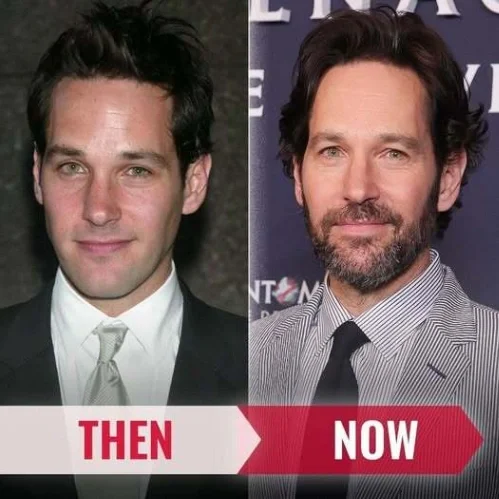 Paul Rudd Paul Rudd then vs now