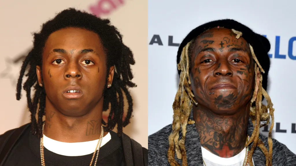 Lil Wayne lil wayne before after